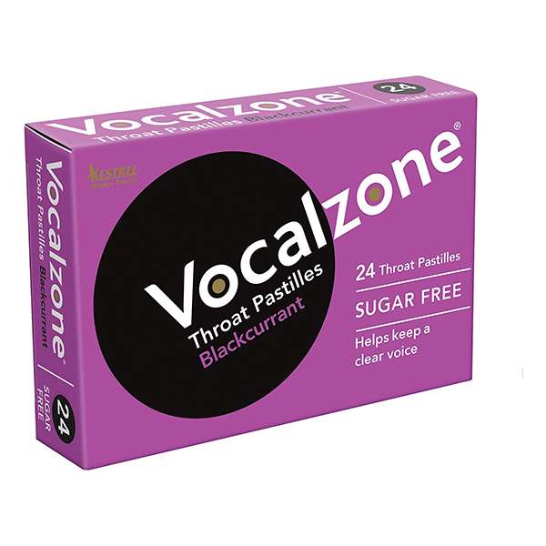 Vocalzone Pastilles Blackcurrant